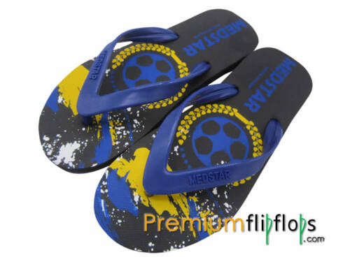 gents sprinkled color flip flops