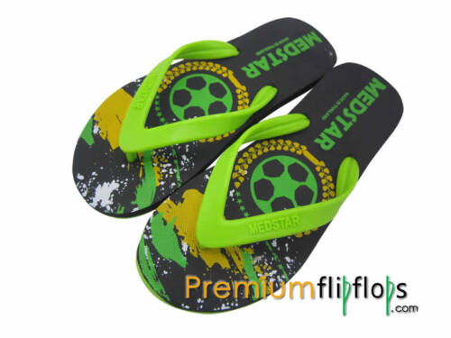 gents vibrant ball flip flops